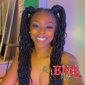 Black Braided Wig